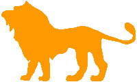 SMOC logo is an orange lion.